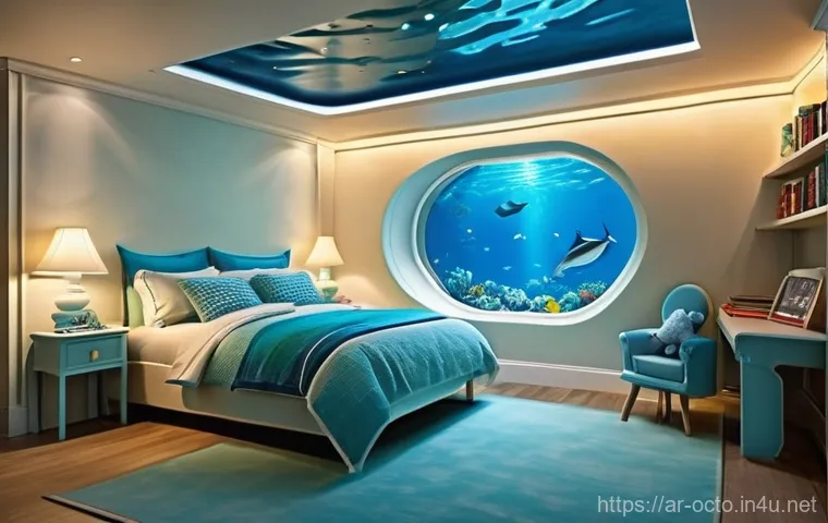 옥토넛 기지 내부 디자인 영감 - **Prompt:** A vibrant and playful exploration zone within a child's bedroom, designed with an engagi...